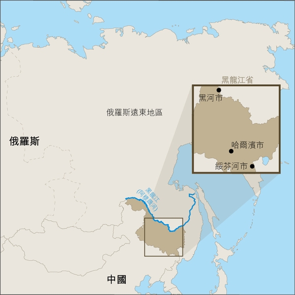 圖：黑龍江省地圖