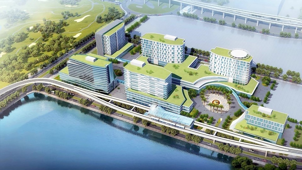 Photo: Future healthcare: An artist’s impression of the planned Macao Medical Hub