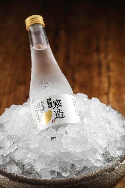 相片：「本味寒造」也是九江酒厂针对年轻人市场推出的产品，酒精浓度较低 (相片由广东省九江酒厂有限公司提供)