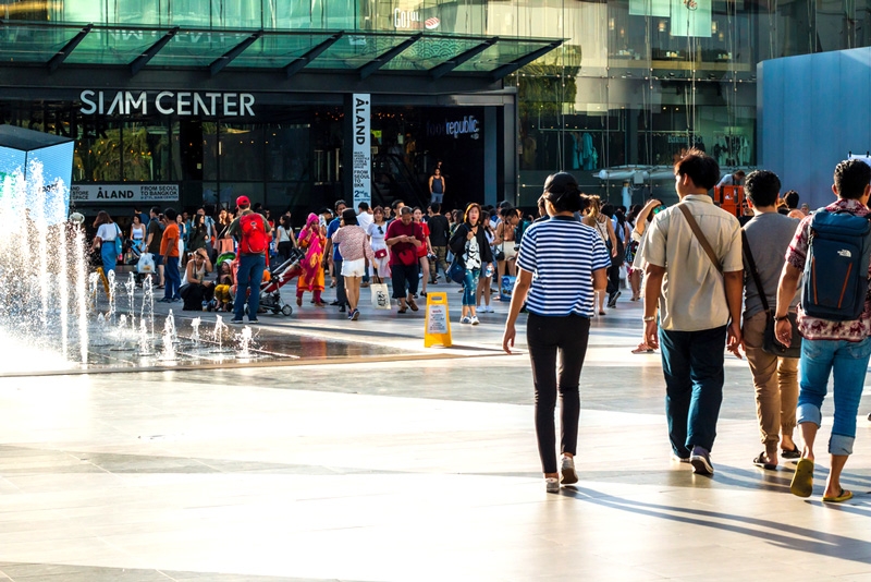 Bangkok, Thailand - January 29, 2020 : The Platinum Fashion Mall