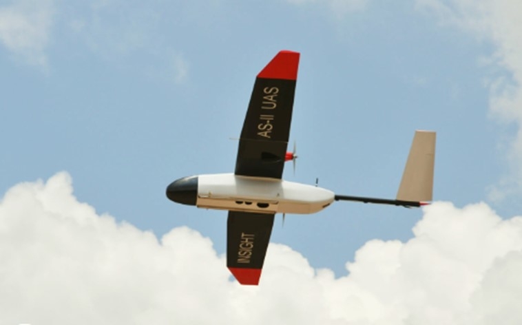 Photo: Fixed-wing drone of Insight Robotics.