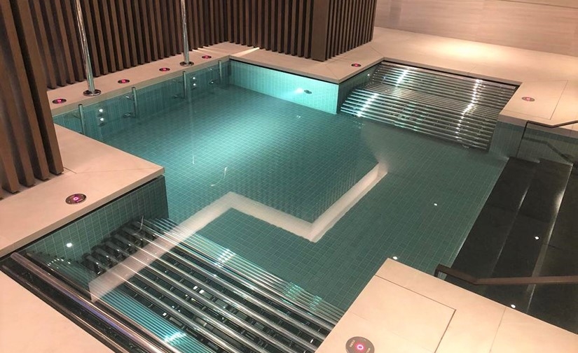 Photo: VIP swimming facilities at the Rosewood Guangzhou.