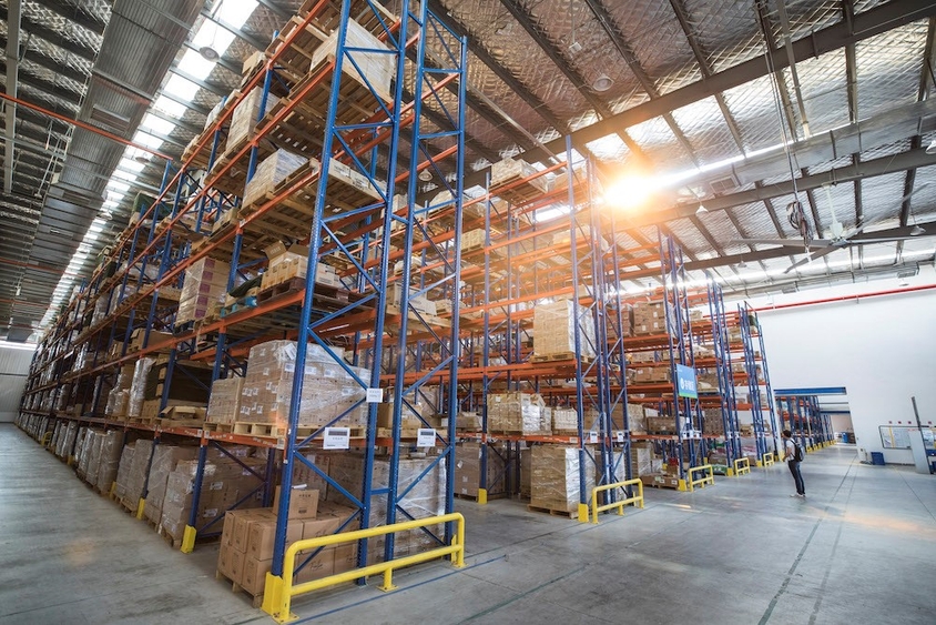 Photo: Tmall Global’s bonded warehouse on the mainland. (Photo courtesy of Tmall Global Team) 