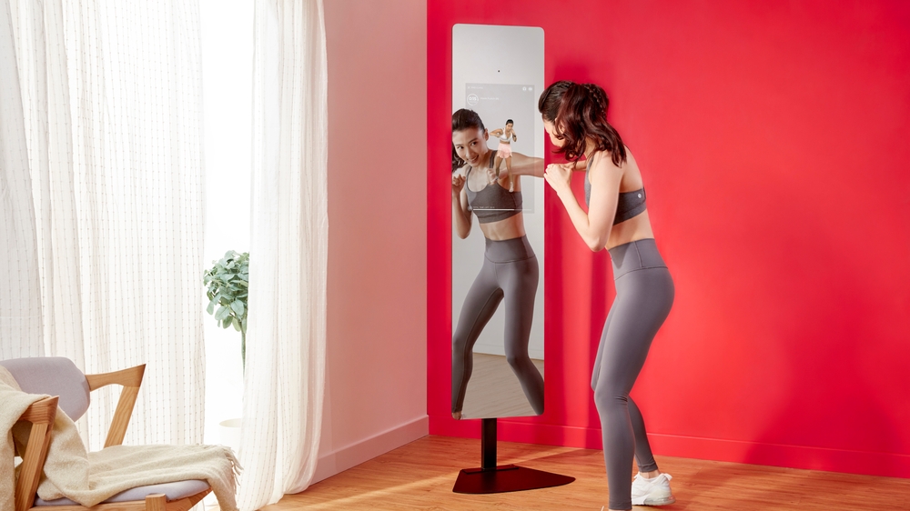 Photo: KARA Mirror: a smart fitness mirror.