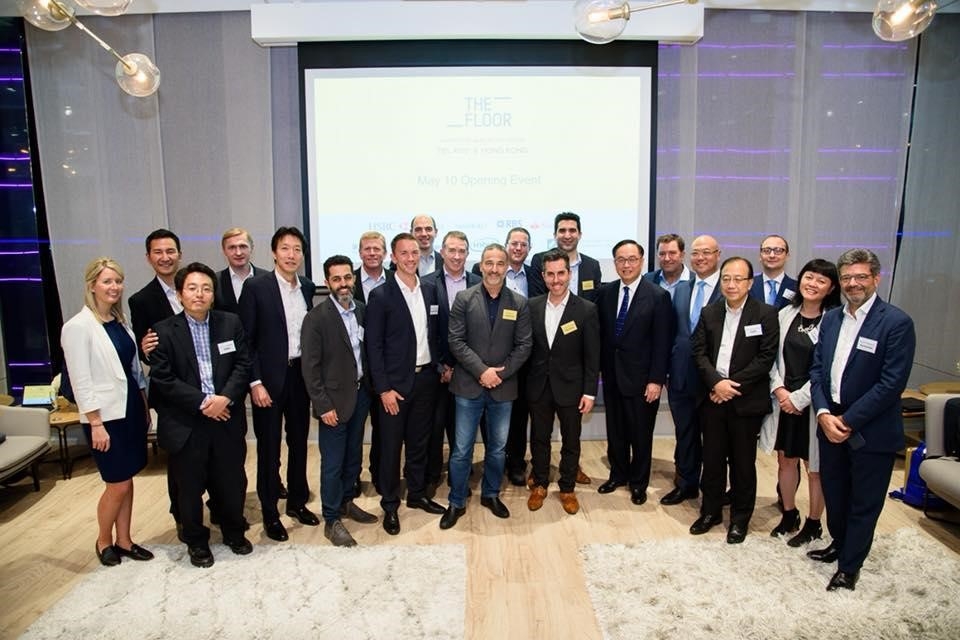Photo: May 2018 milestone: The opening of The Floor’s Hong Kong office, its first outside Israel.