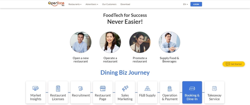 Photo: OpenRice offers fully-fledged food tech solutions to prepare restauranteurs for the digital era.