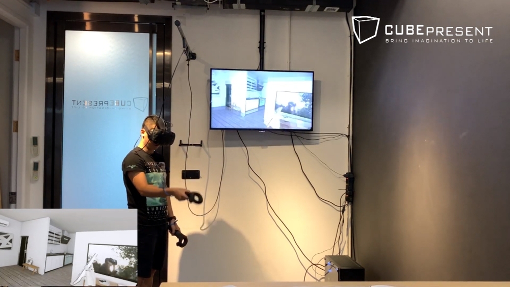 相片：凝方使用虚幻引擎平台创建虚拟现实方案和视觉影像，从而提供虚拟场景设计、空间设计及虚拟可视化服务
