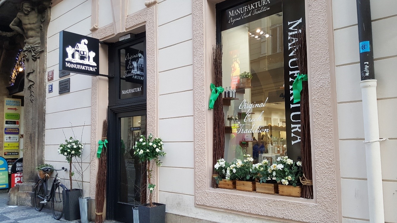 相片: 曼菲蘿(Manufaktura)公司致力推廣捷克傳統天然化妝產品和家用水療配件。