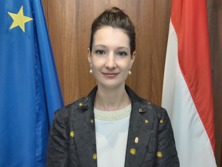 相片: 匈牙利驻港总领事馆商务专员Krisztina Dóra Koletár。