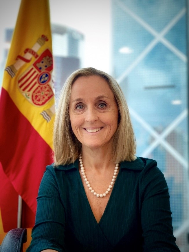 Photo: Cristina Teijelo, Senior Trade Commissioner and Deputy Consul-General (Economic and Commercial) of Spain in Hong Kong and Macao.