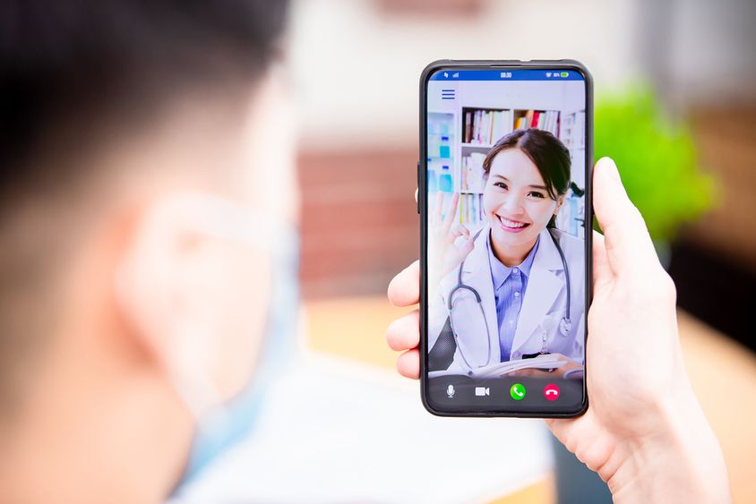 Photo: The pandemic has accelerated the popularity of telemedicine