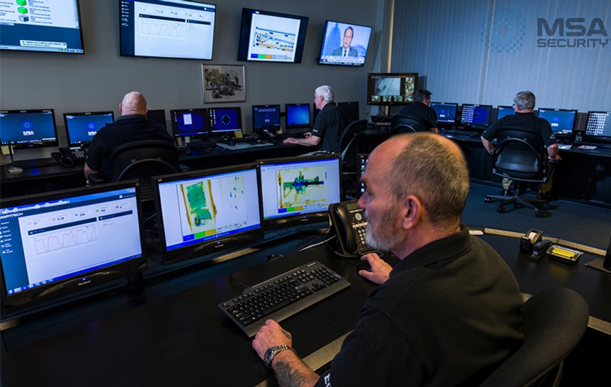 Photo: MSA Security is located at the Emergency Operations Center in the United States (photo courtesy of MSA Security). 