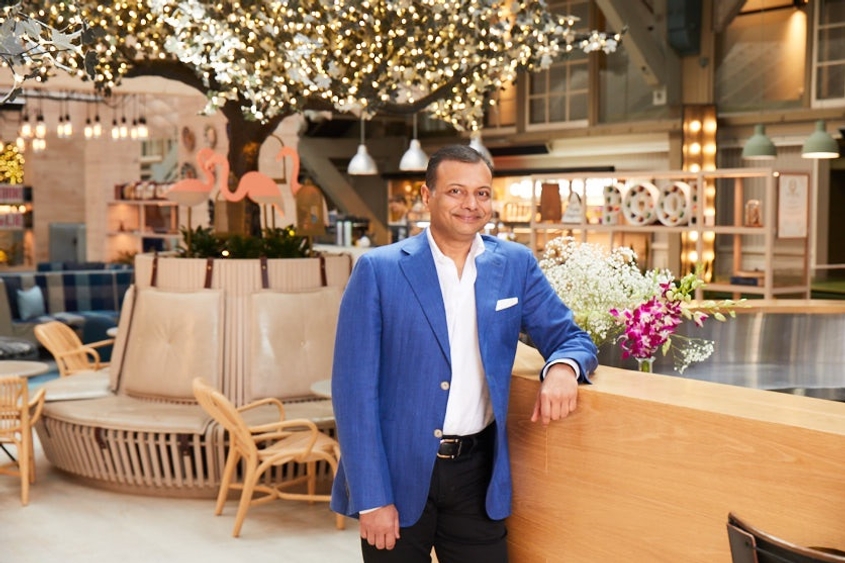 Photo: Girish Jhunjhnuwala, Founder and CEO of Ovolo Hotels
