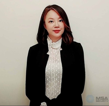 Photo: Meg Yim, the Country Director of MSA Security (photo courtesy of MSA Security).