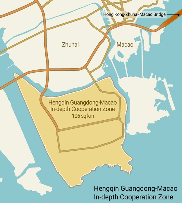 Photo: Hengqin Guangdong-Macao In-depth Cooperation Zone