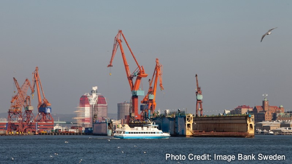 Photo: Port of Gothenburg: Scandinavia’s largest, handling over 11,000 vessel calls from 140 destinations every year.