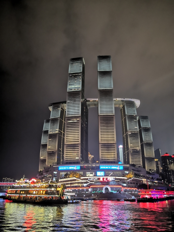 Photo: Raffles City in Chaotianmen, Chongqing is developed by a Singaporean real estate firm. (Photo courtesy of HKTDC Chongqing Office)