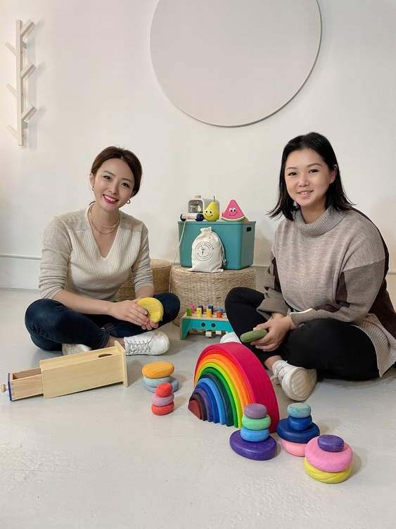 Photo: Natalie Chow and Jade Poon (right), Co-Founders of Happy Baton.