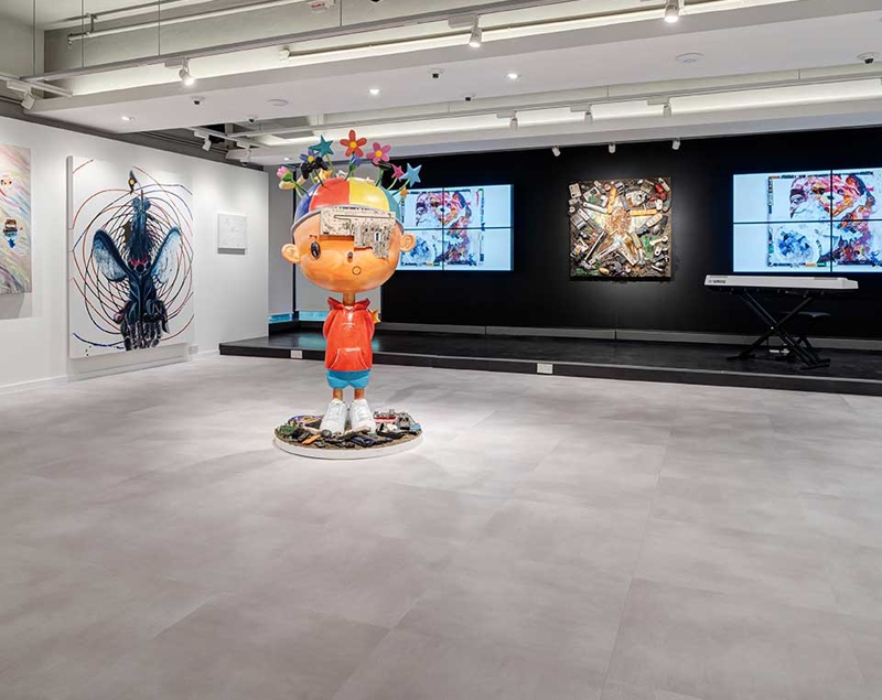 Photo: MAGO Gallery Hong Kong, a sustainability-themed art exhibition (Source: MAGO Gallery)