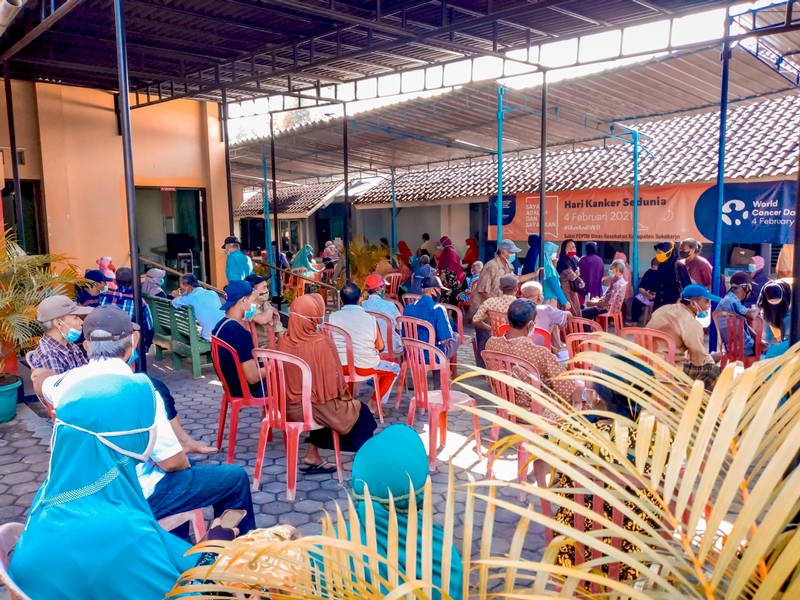 Photo: Mass Vaccination Centre in Sukoharjo, Central Java