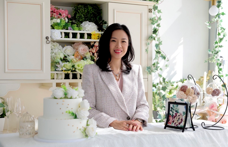 Photo: Eva Tsang, Executive Director of Opal Cosmetics Group Limited.