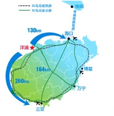 Photo: Location of Yangpu on Hainan Island. (Source: Yangpu Economic Development Zone Administrative Committee)